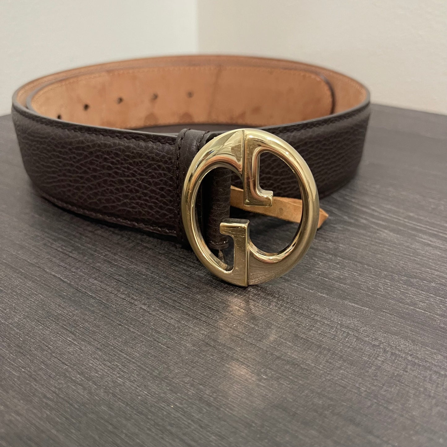CLEARANCE Gucci Leather Belt 80/32