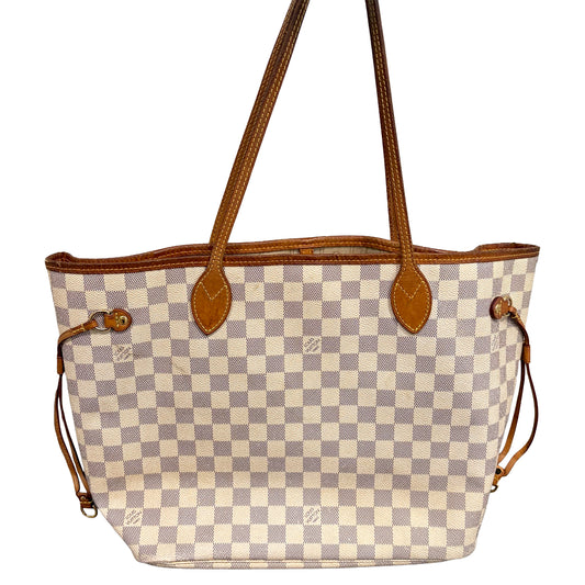 BF-11 LOUIS VUITTON Damier Azur Neverfull MM