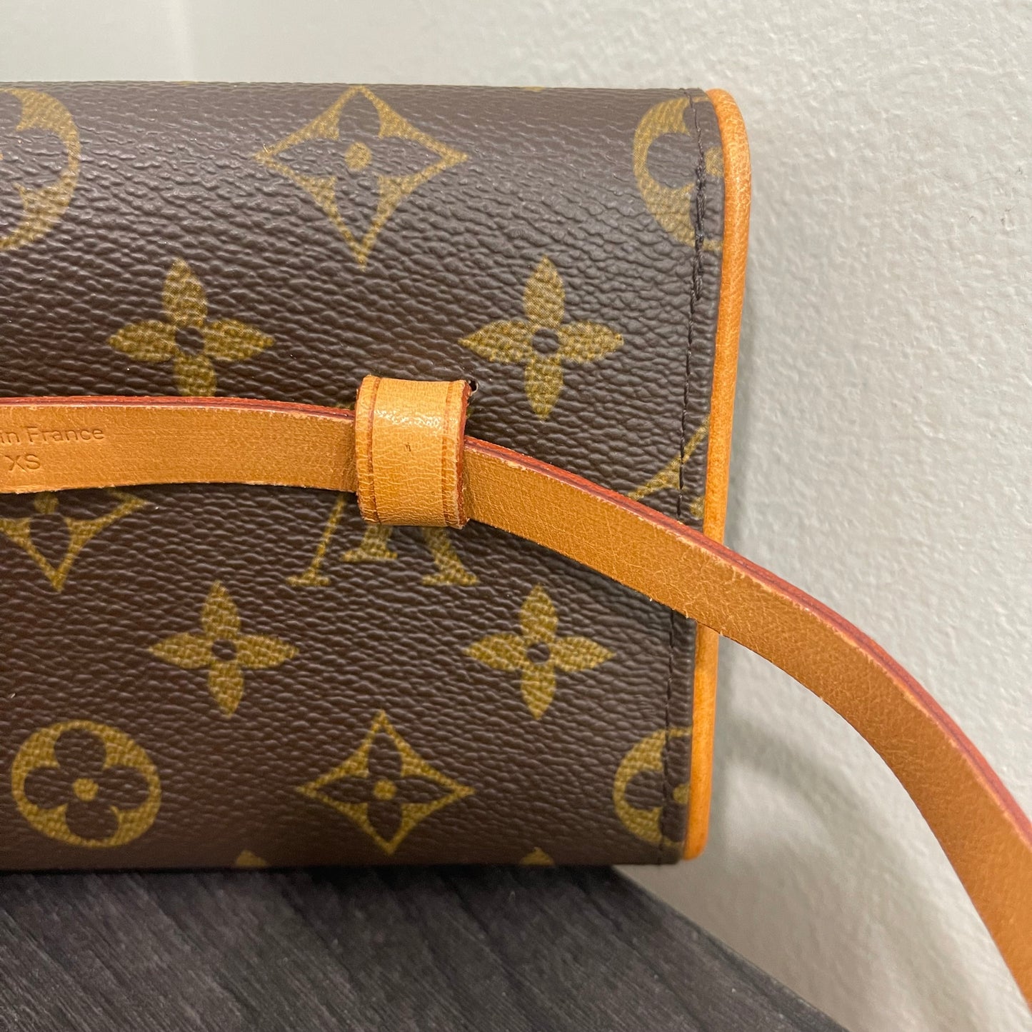 SOLD! Louis Vuitton Monogram Florentine Bum Bag XS