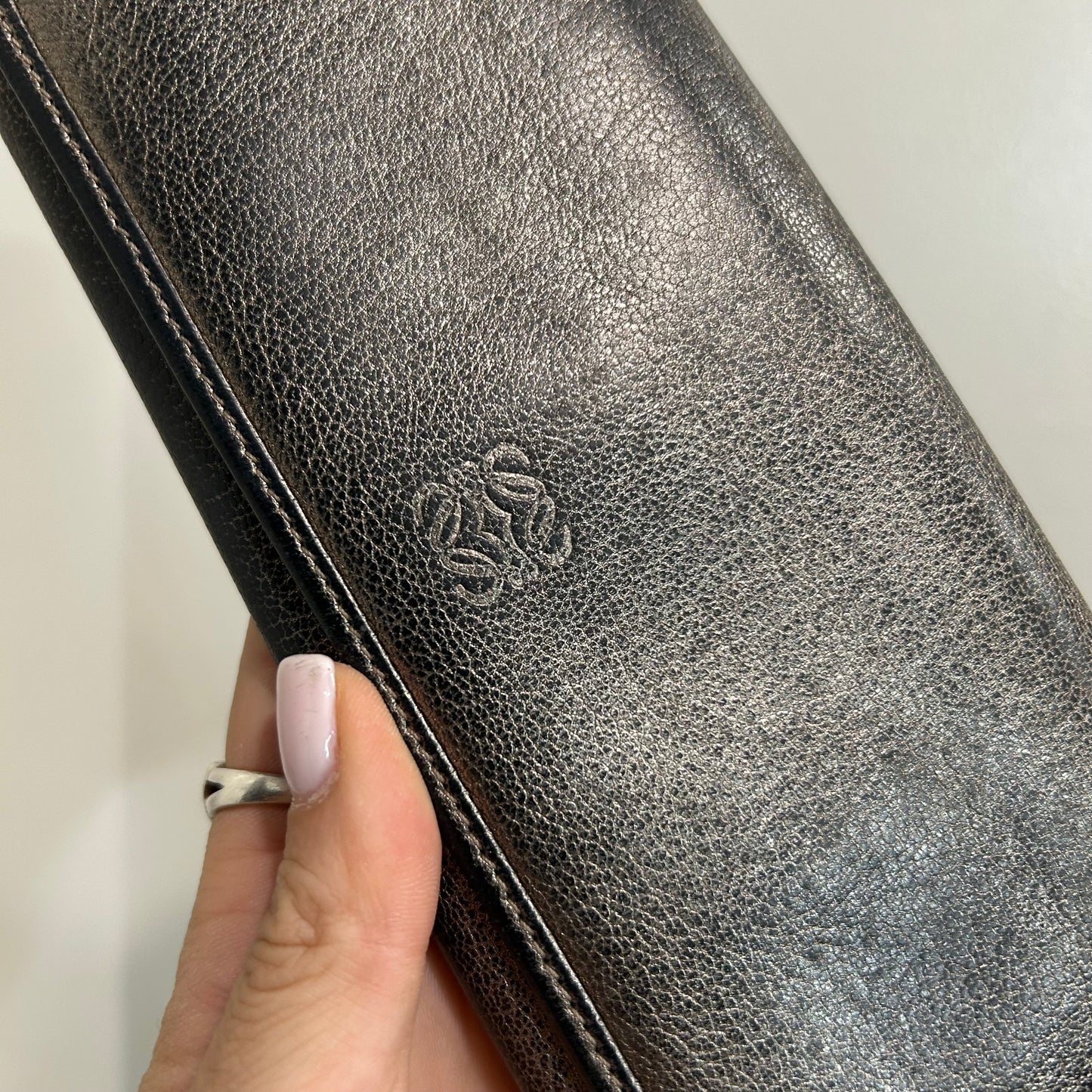 SOLD! Loewe Metallic Wallet