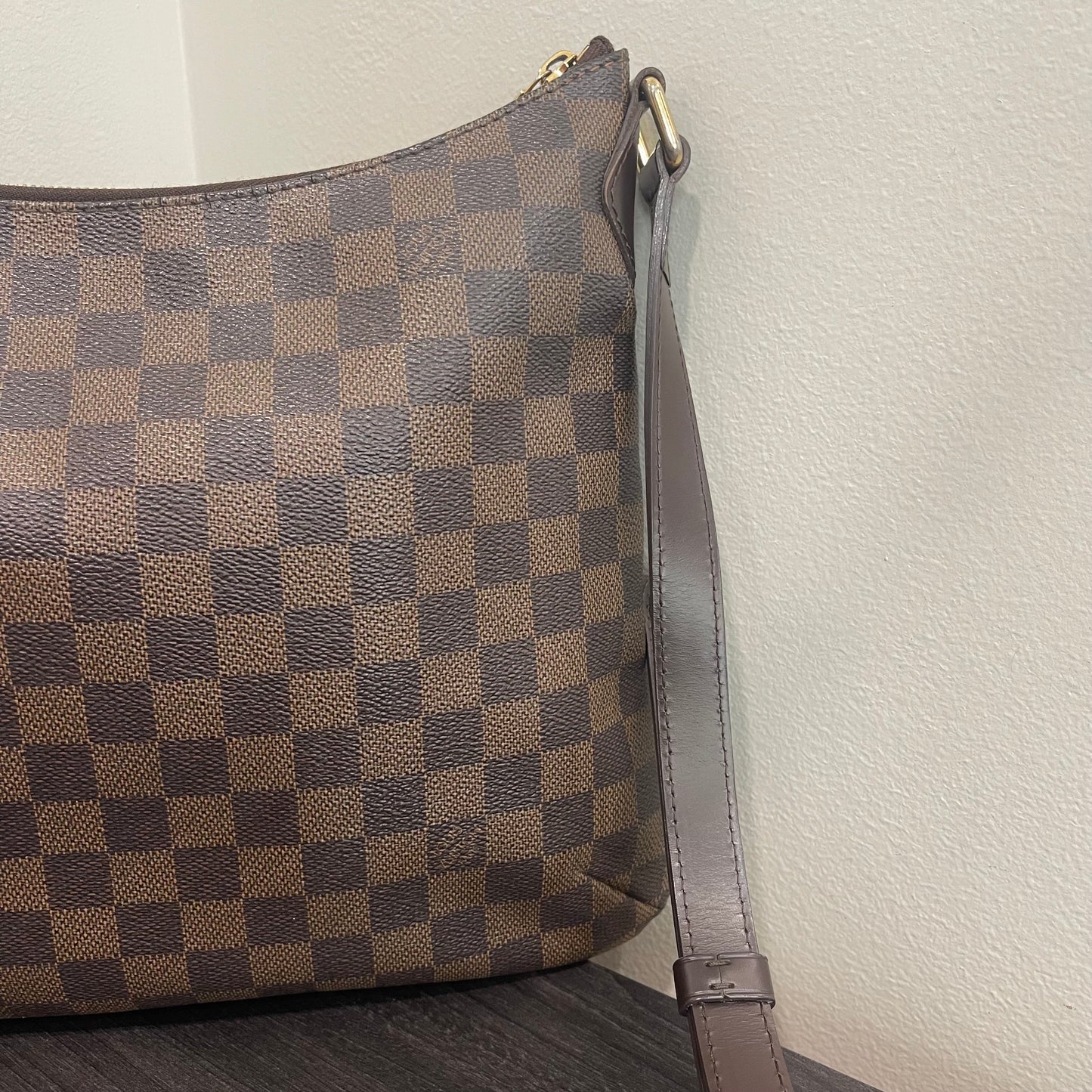 SOLD! Louis Vuitton Damier Ebene Bloomsbury Crossbody