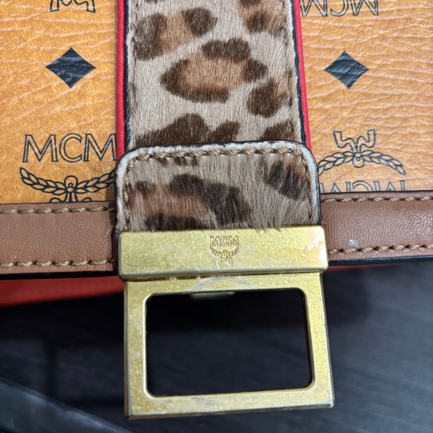 8867 MCM Veronika Shoulder Bag
