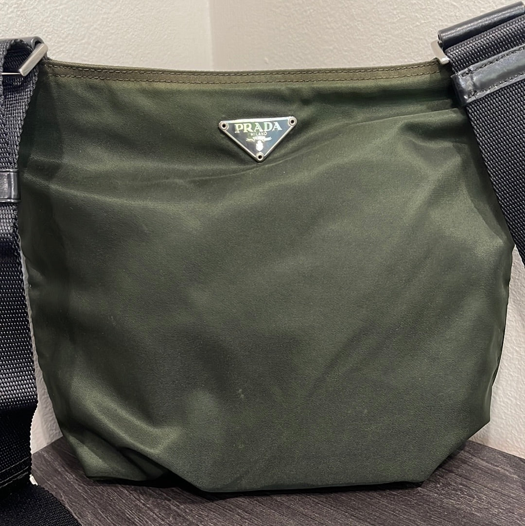 SOLD! Prada Nylon Crossbody Bag