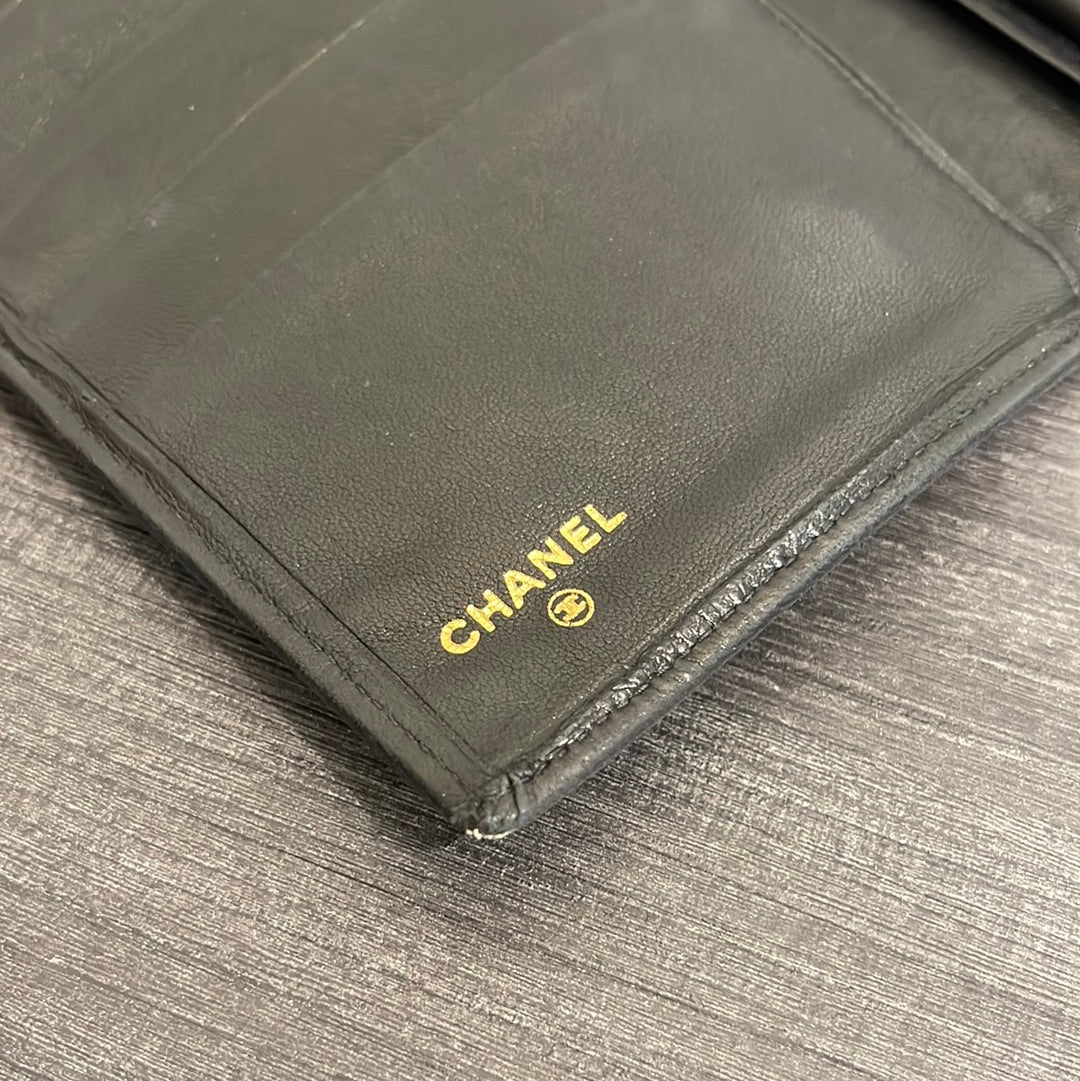 SOLD! CHANEL Leather Wallet