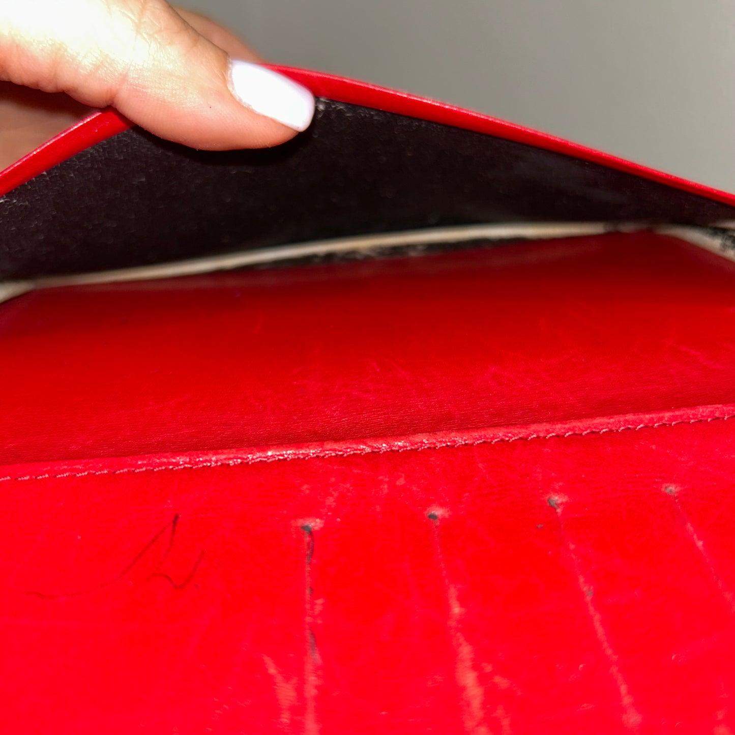 SOLD! Louis Vuitton Epi Checkbook Wallet
