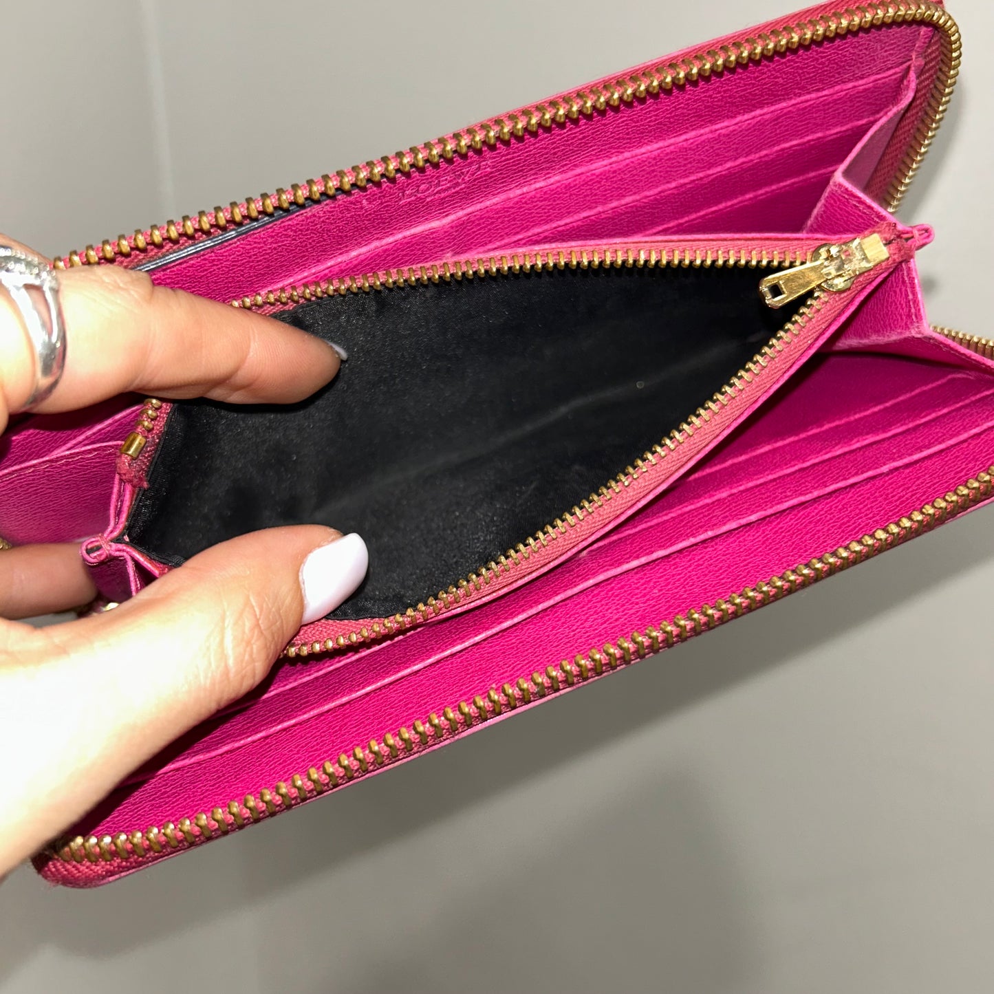 SOLD! Loewe Zip Wallet