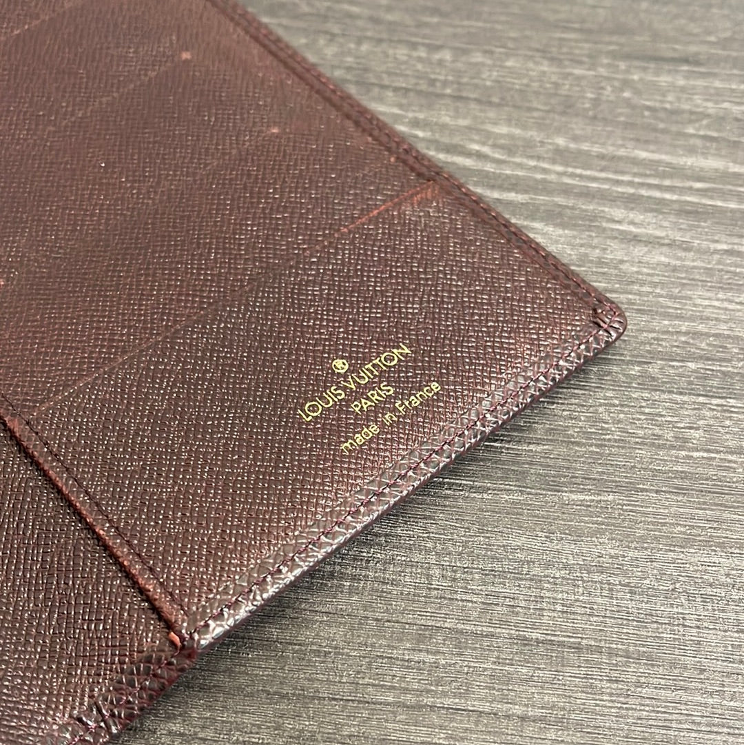 SOLD! Set of 2 Louis Vuitton Monogram Wallet & Epi Leather Card Holder