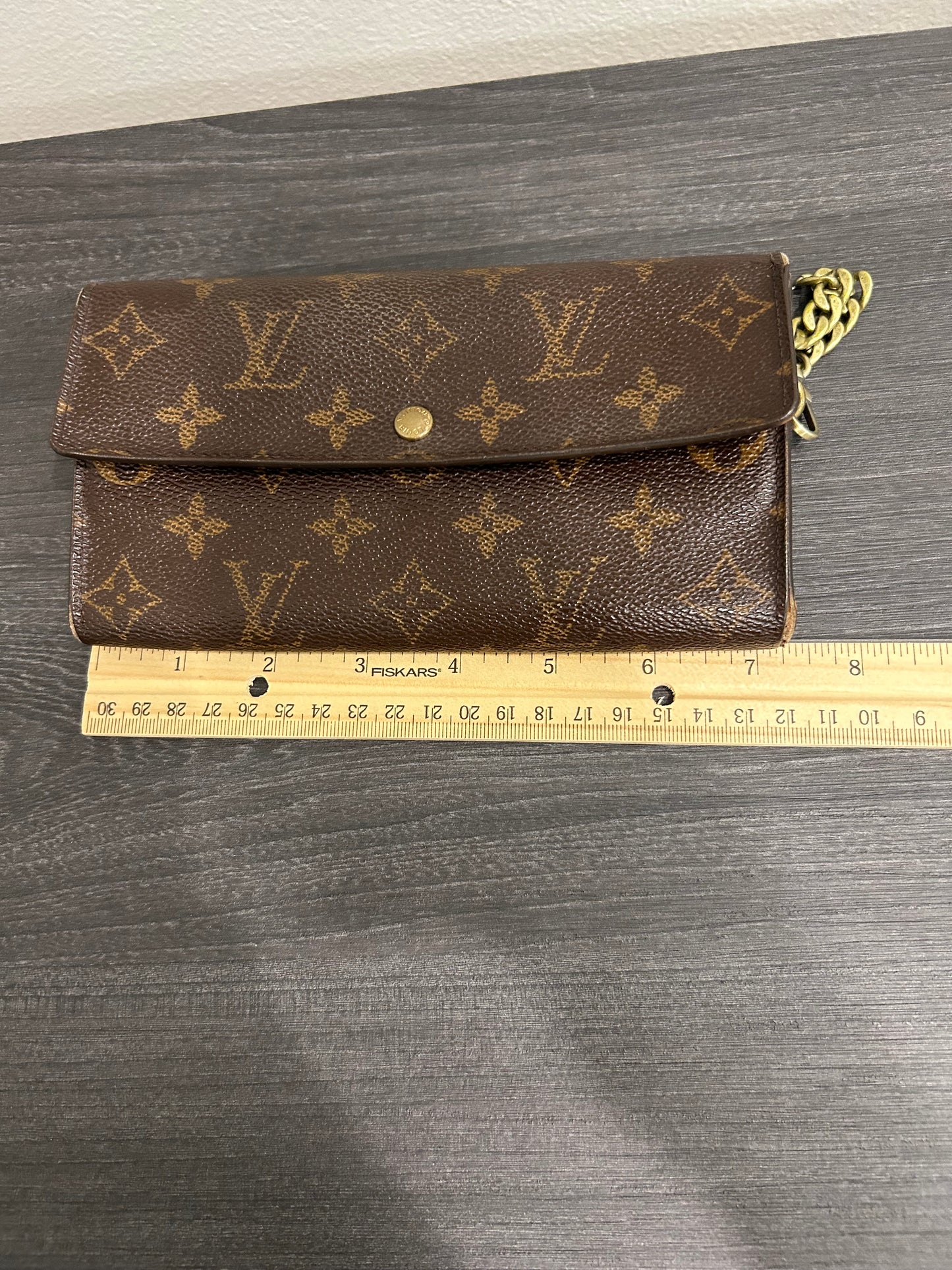 SOLD! Louis Vuitton Monogram Wallet on Chain