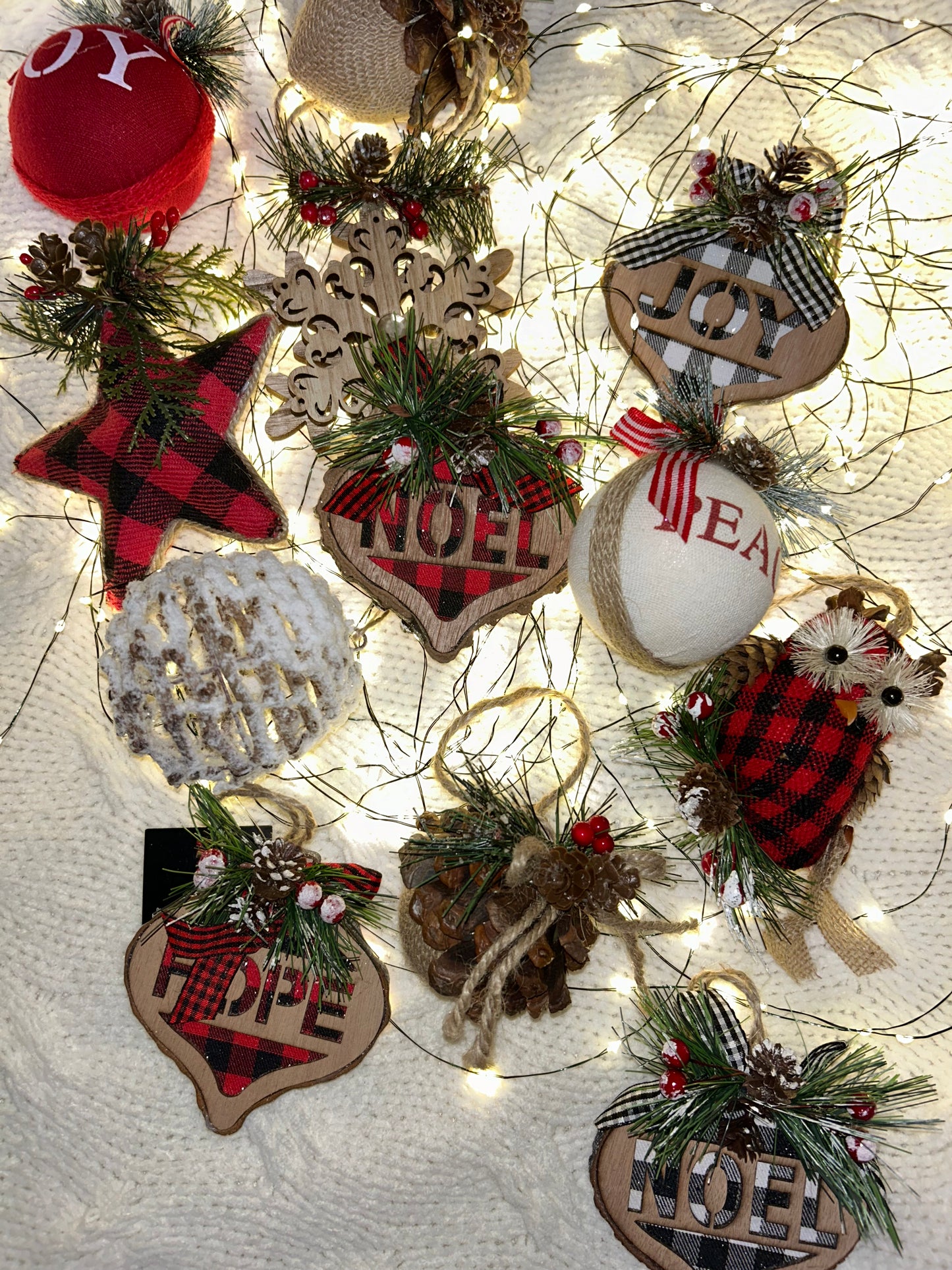 Country Craft Ornament for Charity