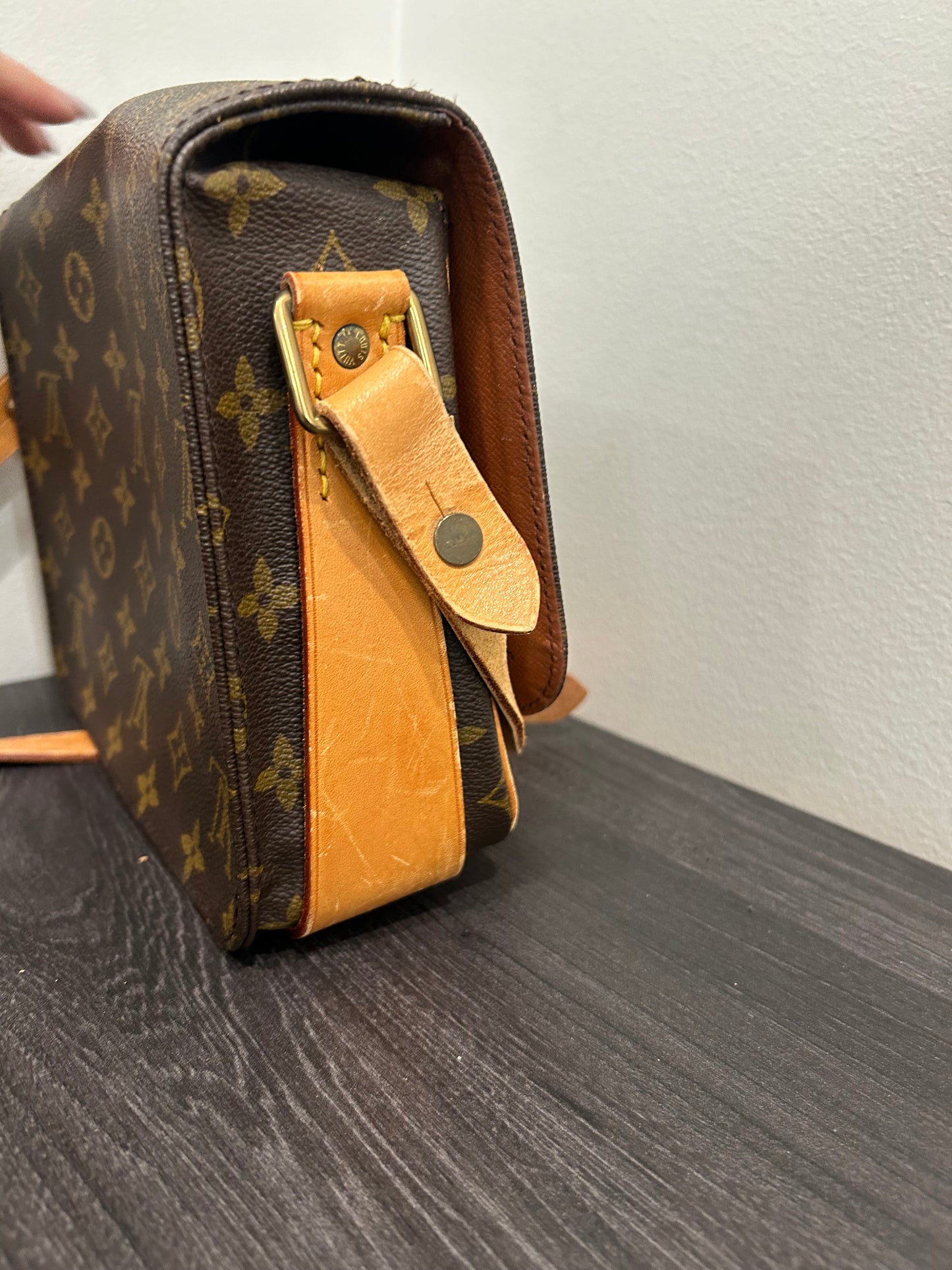 SOLD! Louis Vuitton Monogram Cartouchiere