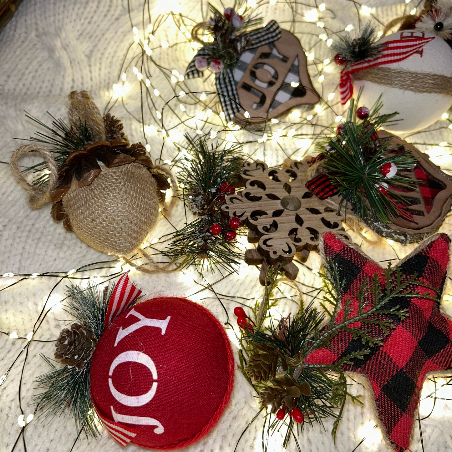 Country Craft Ornament for Charity