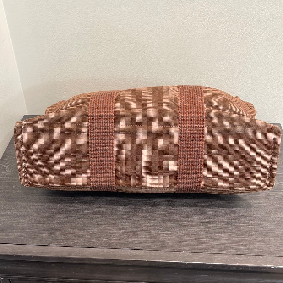 SOLD! Hermès Toile Fourre-Tout PM Tote