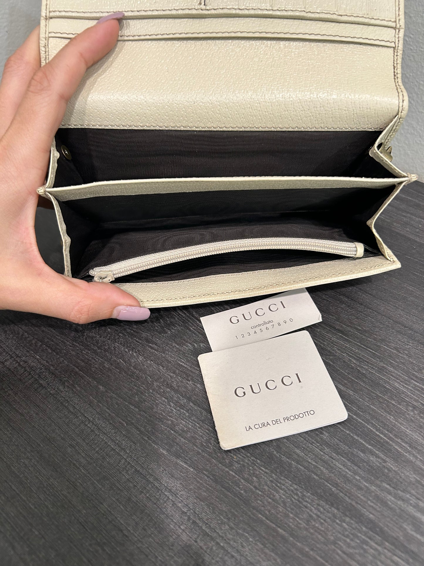 SOLD! Gucci GG Wallet on Chain