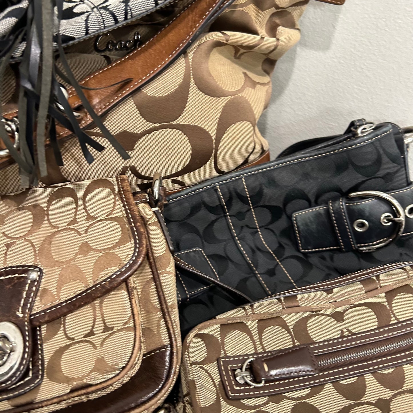 CLEARANCE COACH Shoulder Bags Set of 5