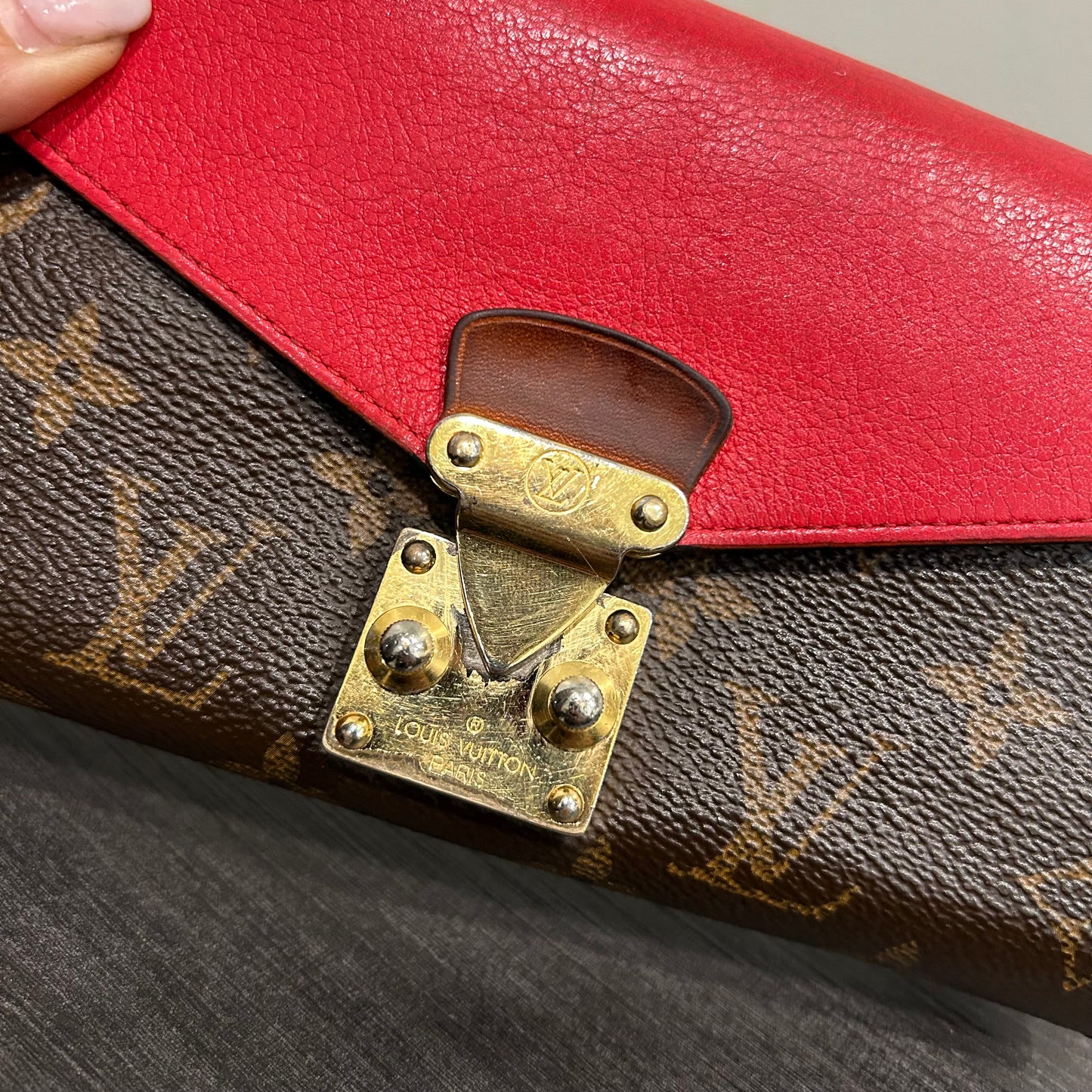 SOLD! Louis Vuitton Wallet w/ Chain