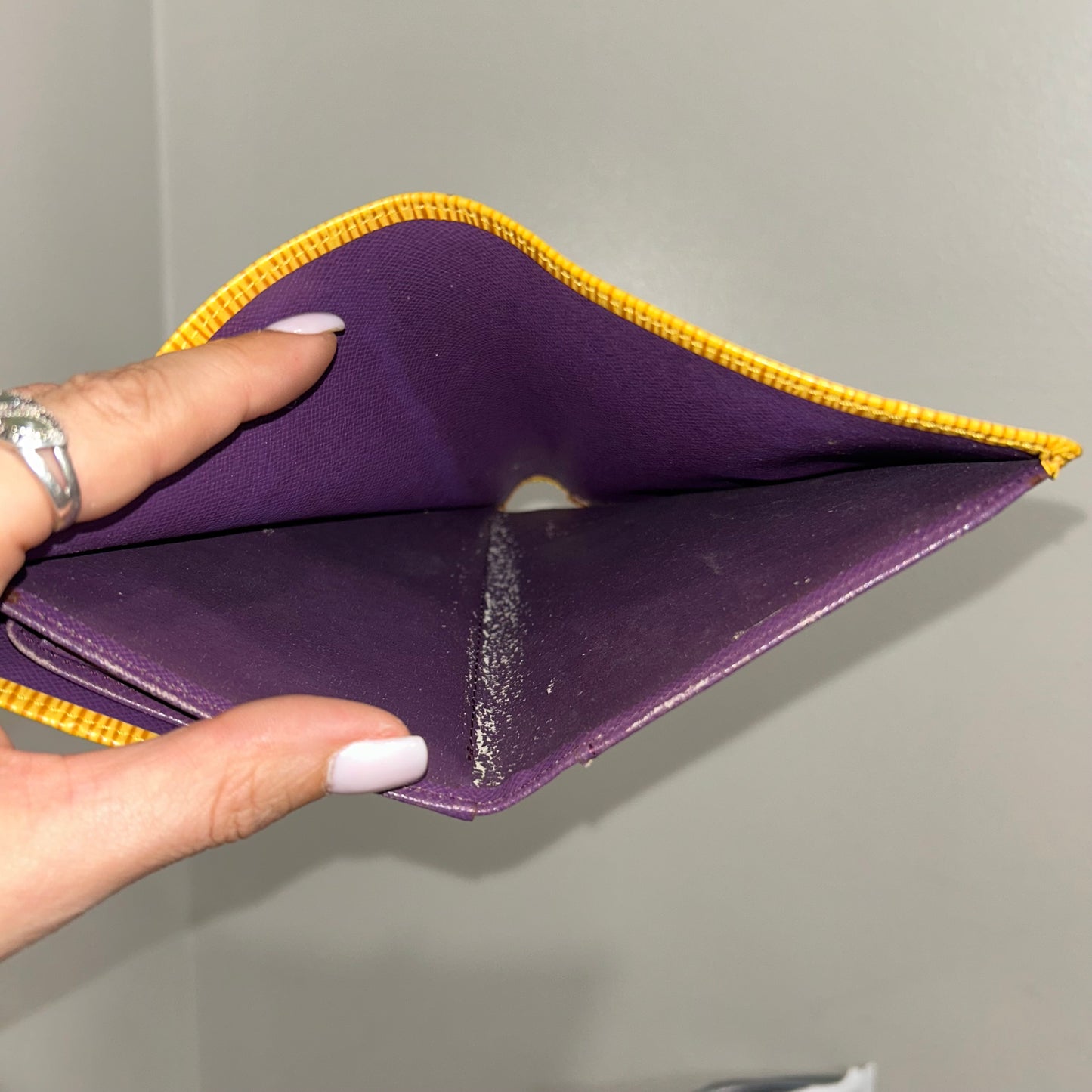 SOLD! Louis Vuitton Epi Wallet