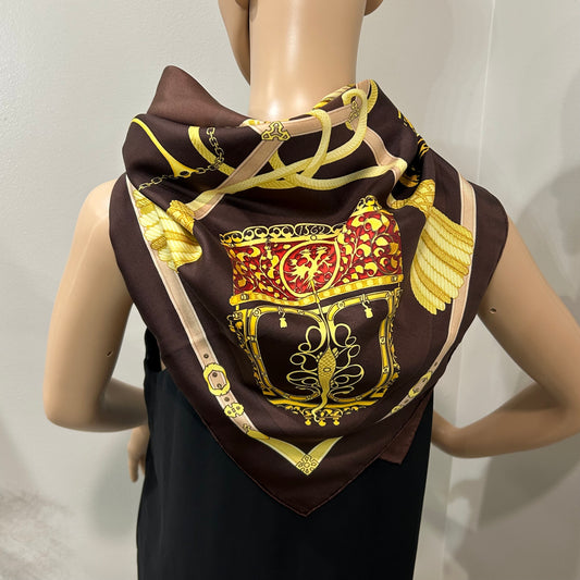 4002 HERMÈS 90cm Silk Scarf MSRP $620