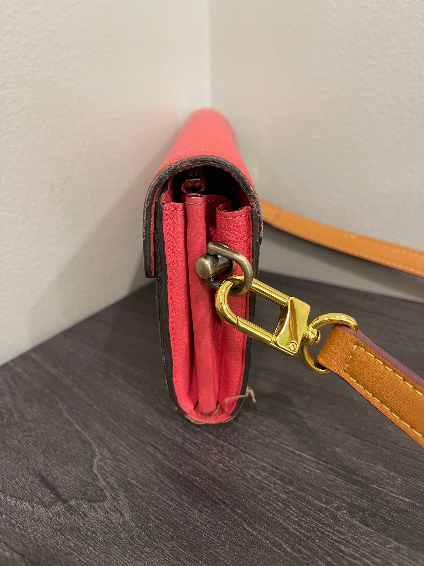 Louis Vuitton Monogram Rose Pallas Wallet & Storage Box