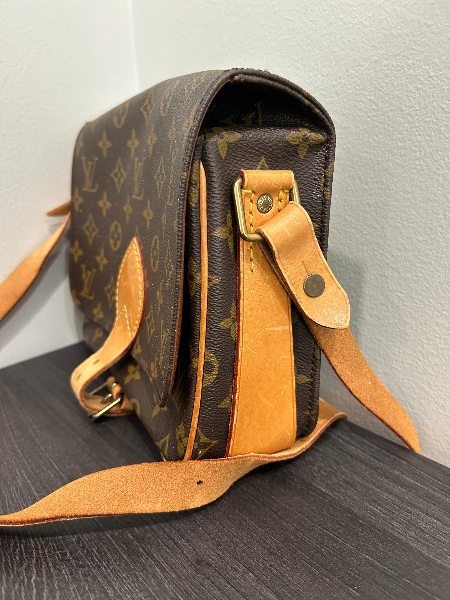 SOLD! Louis Vuitton Monogram Cartouchiere