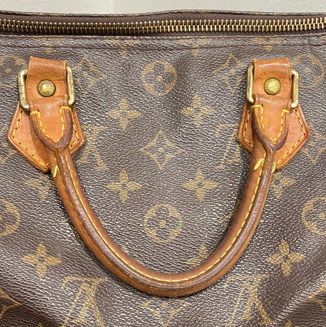 SOLD! Louis Vuitton Monogram Speedy 30