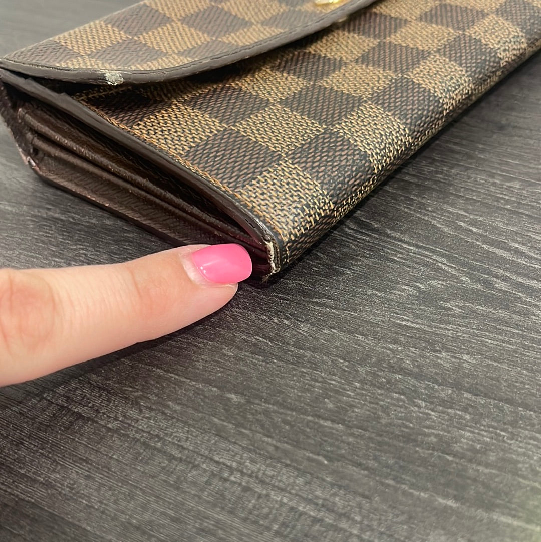 SOLD! Louis Vuitton Damier Wallet