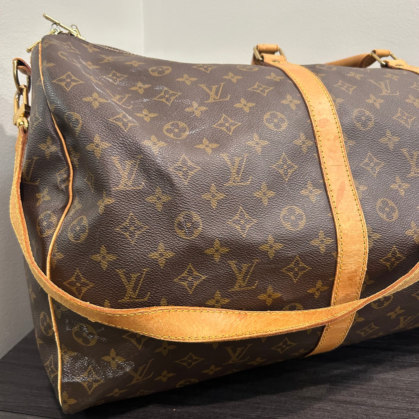 CLEARANCE #813 LOUIS VUITTON Keepall 60 Bandouliere