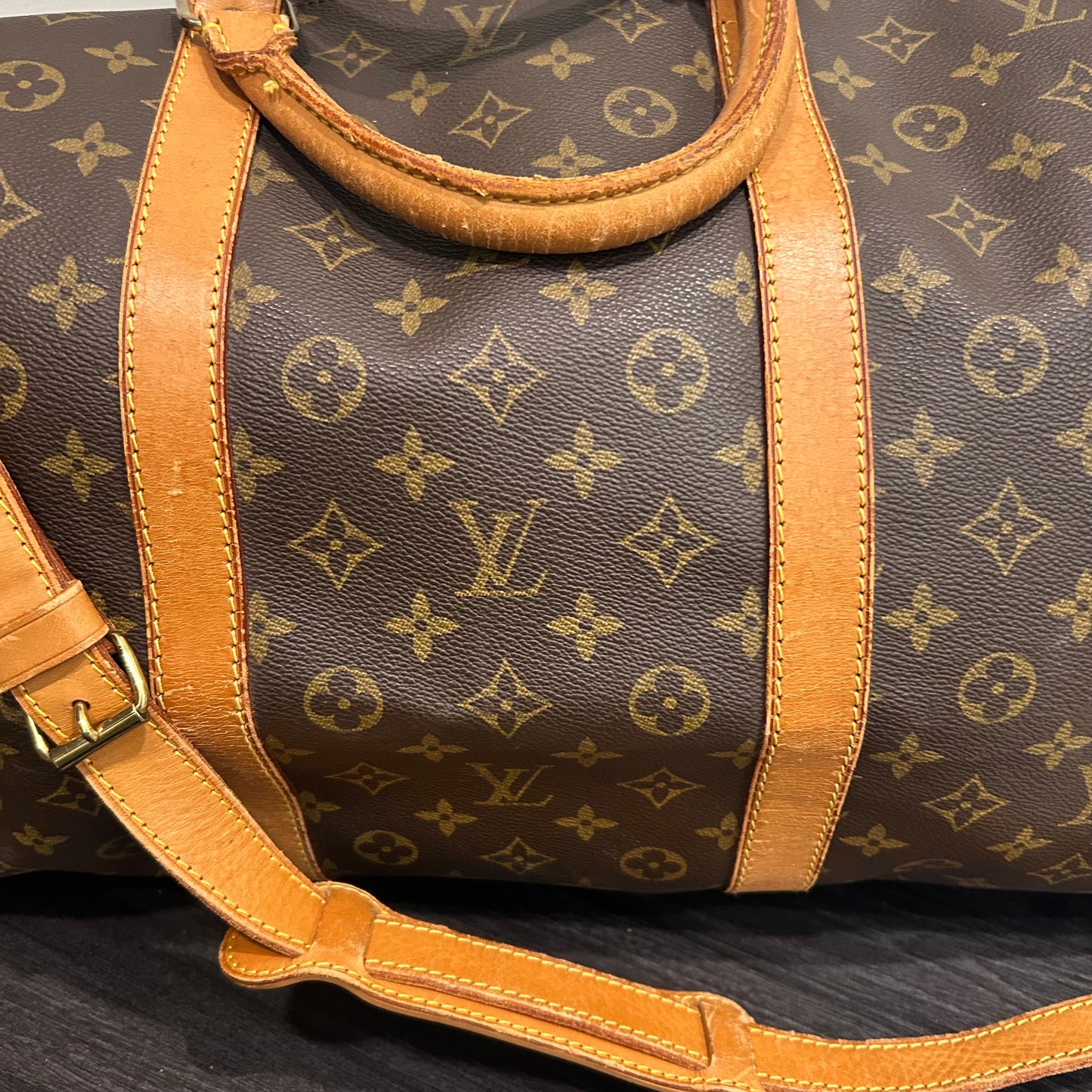 CLEARANCE #810 LOUIS VUITTON Keepall 60 Bandouliere