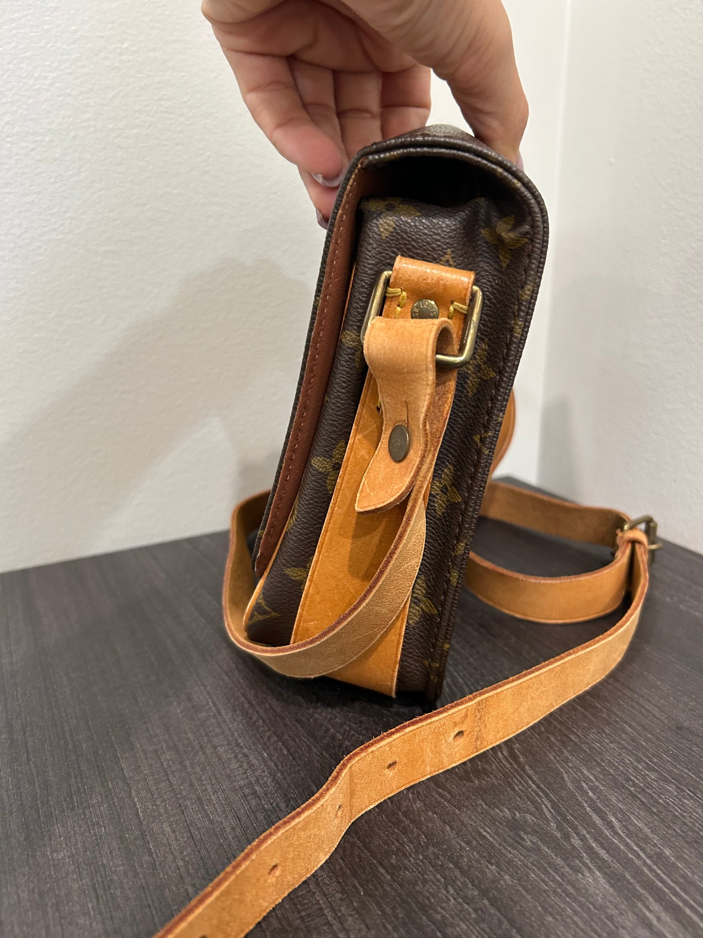 SOLD! Louis Vuitton Monogram Cartouchiere MM