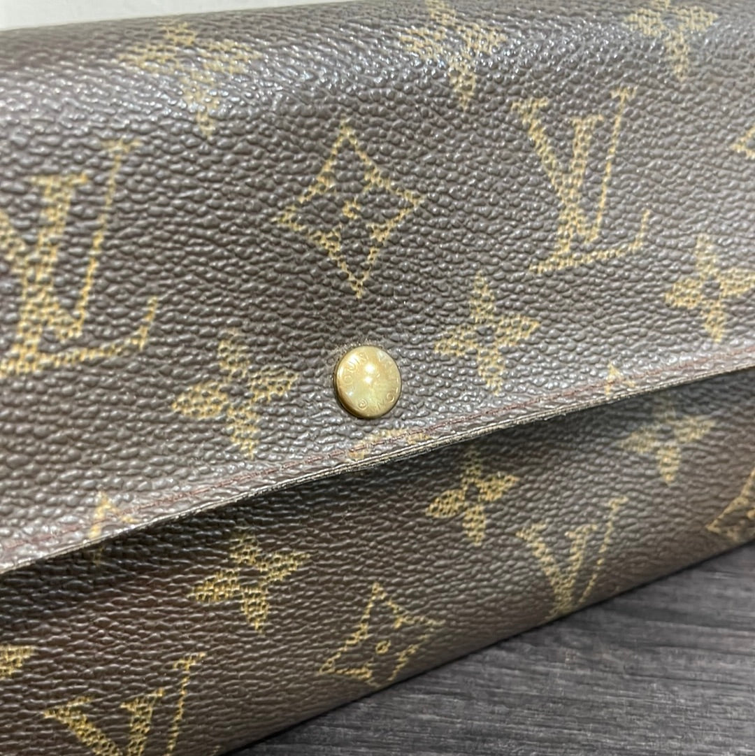 SOLD! Louis Vuitton Monogram Wallet on Chain