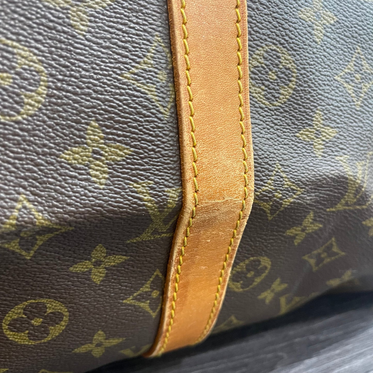 SOLD! Louis Vuitton Monogram Keepall 45 with Lock & Key