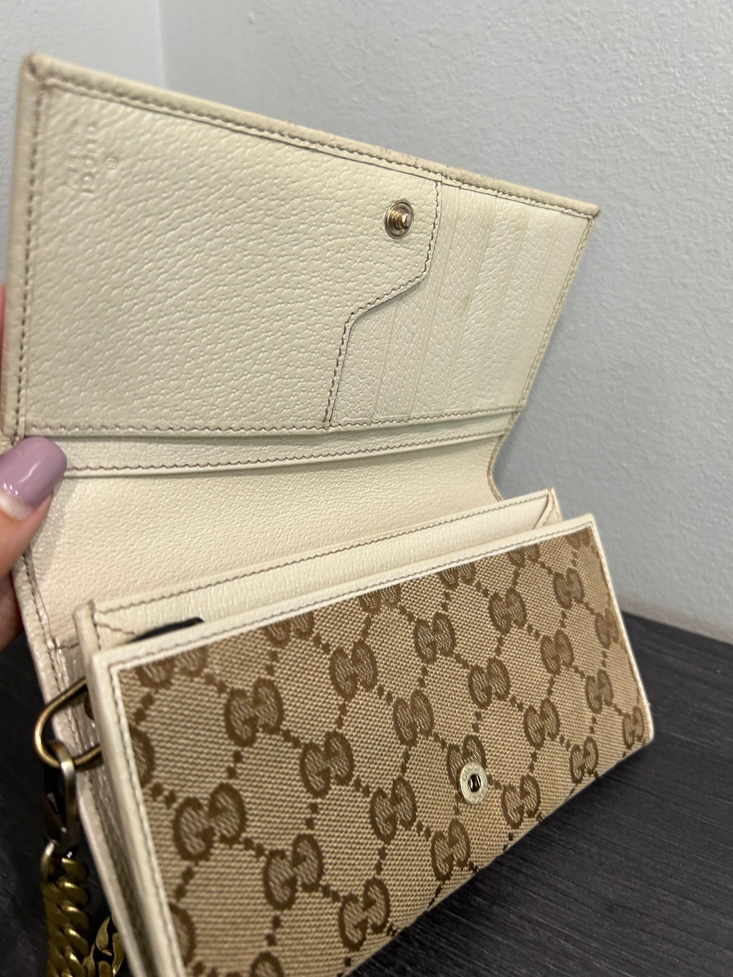SOLD! Gucci GG Wallet on Chain
