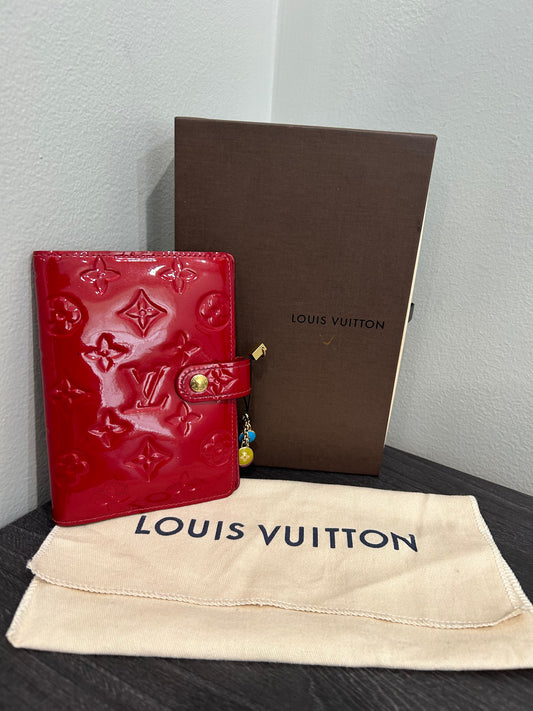 BUY NOW (50% Off for Subscribers) Louis Vuitton Monogram Vernis Agenda PM