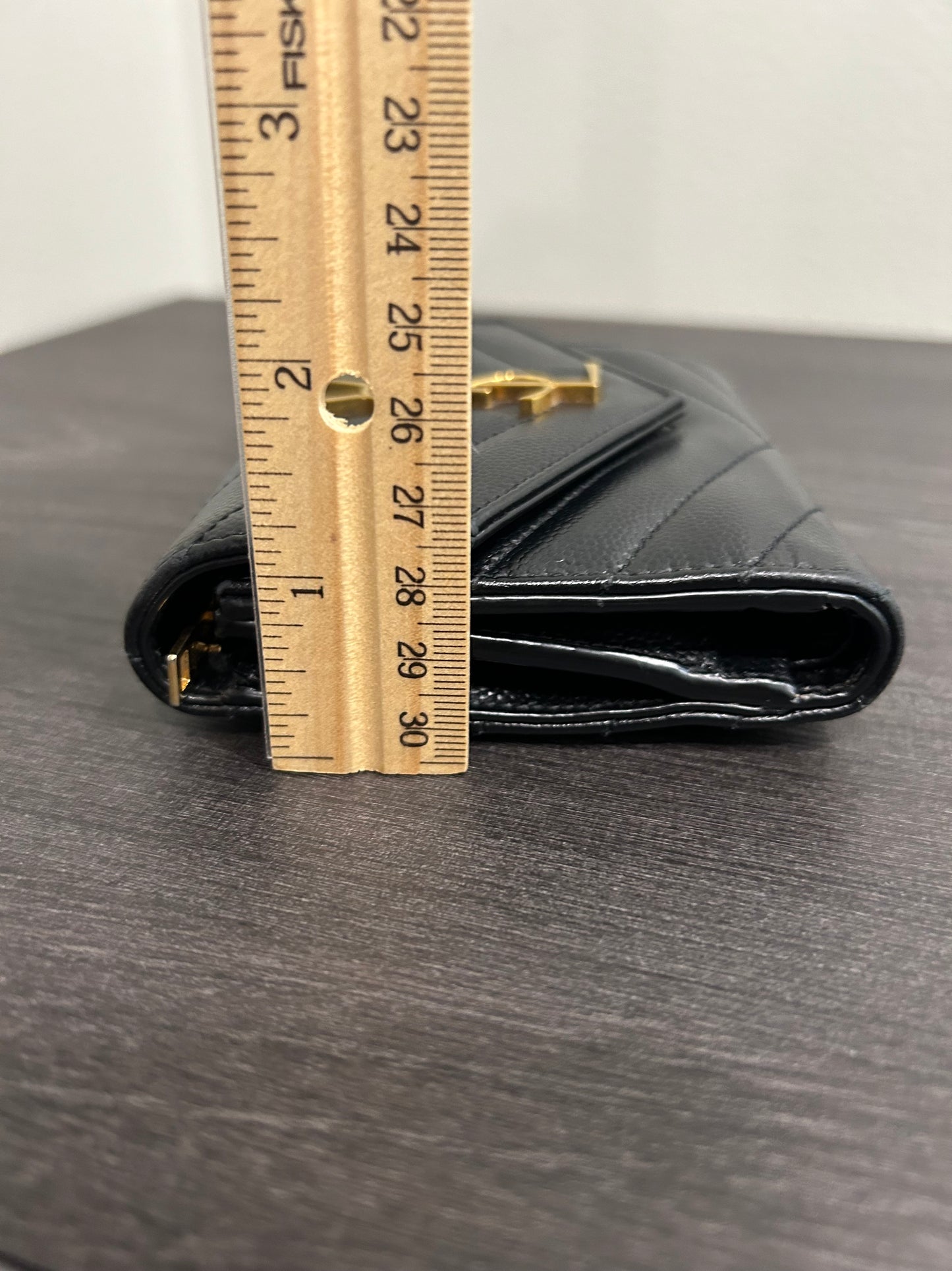 SOLD! Yves Saint Laurent YSL Caviar Wallet