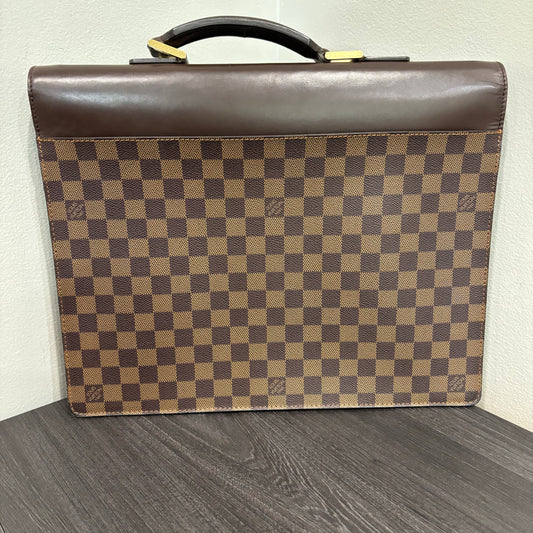 #338 LOUIS VUITTON Damier Altona PM Briefcase