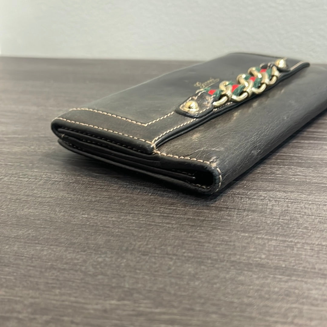 SOLD! Gucci Leather Wallet