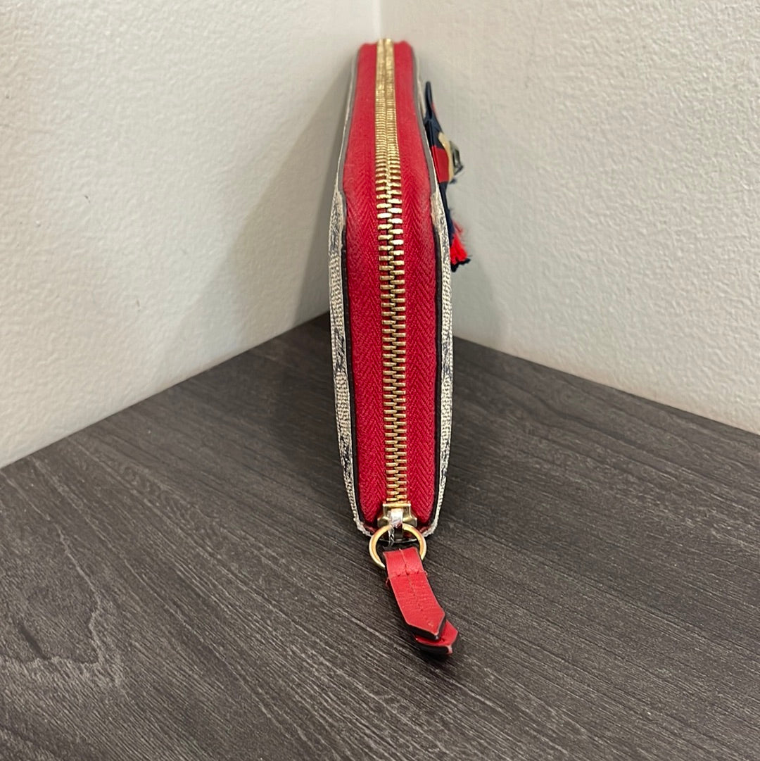 SOLD! Gucci GG Canvas Wallet
