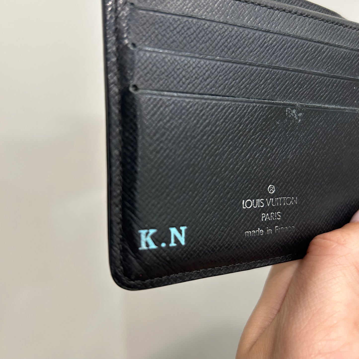 SOLD! Louis Vuitton Graphite Damier Men’s Wallet