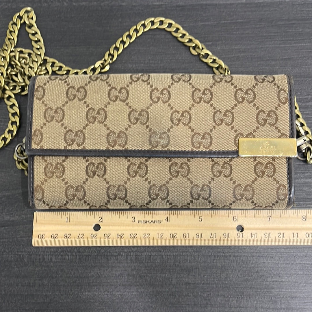 SOLD! Gucci GG Wallet on Chain