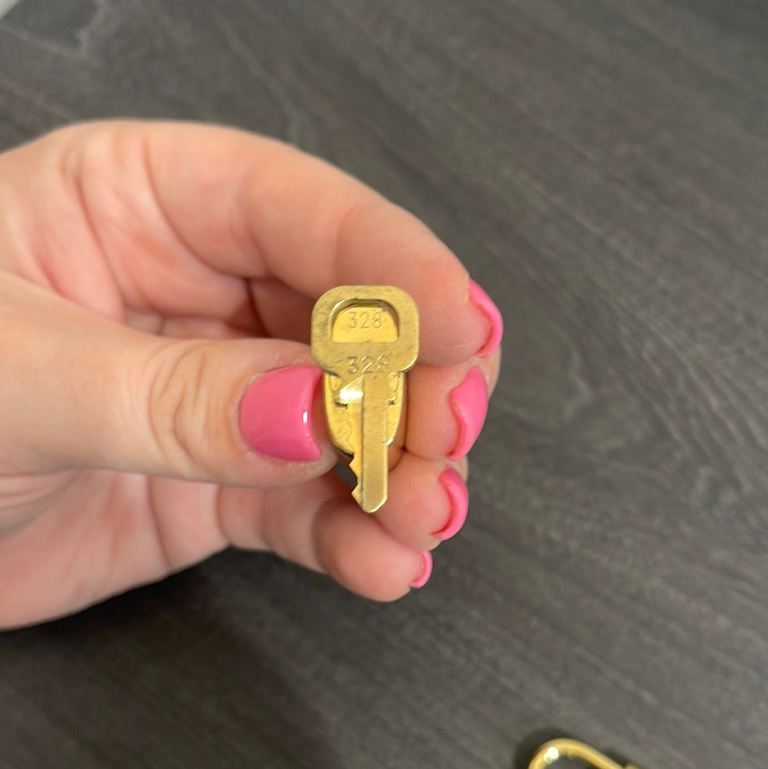 SOLD! Set of 2 Louis Vuitton Lock & Key
