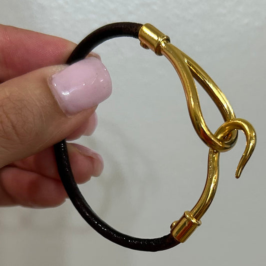 1023 HERMÈS Hook Wrap Bracelet MSRP $435