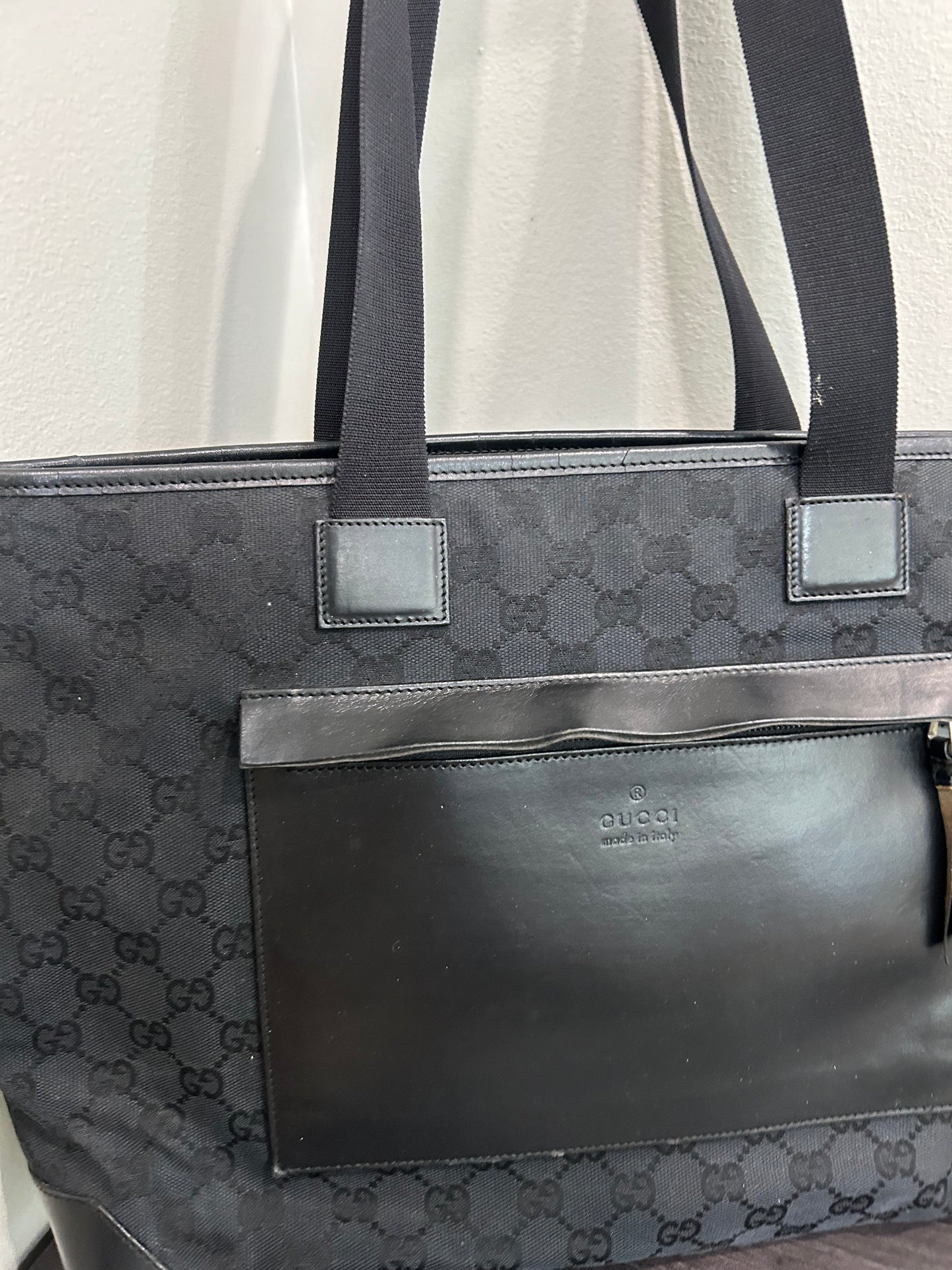 SOLD! Gucci GG Canvas Tote