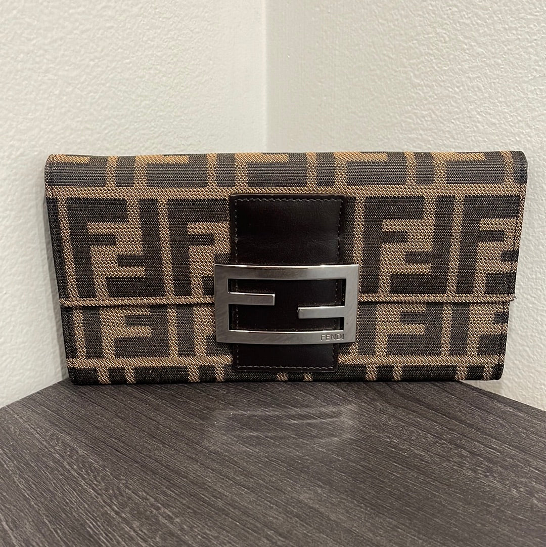 SOLD! Fendi Zucca Wallet