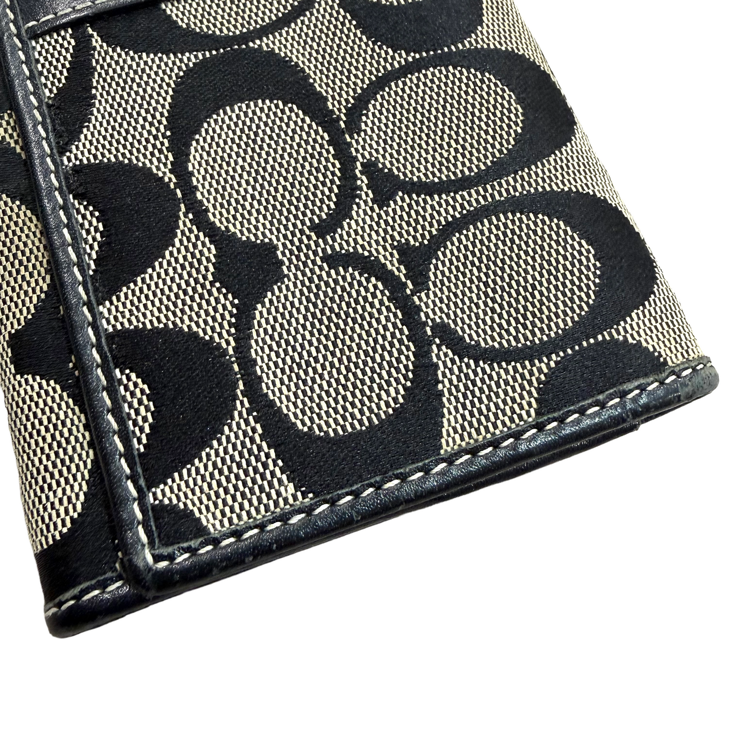 8812 COACH Black Wallet