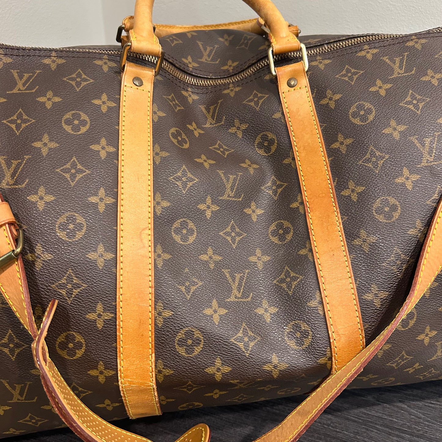 CLEARANCE #814 LOUIS VUITTON Keepall 60 Bandouliere