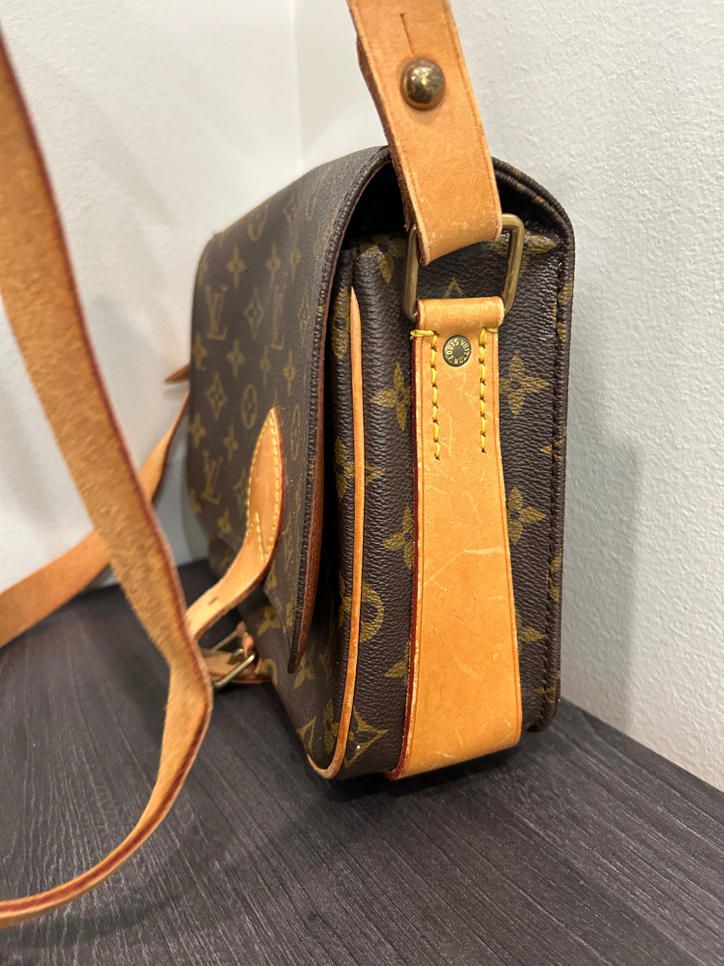 SOLD! Louis Vuitton Monogram Cartouchiere