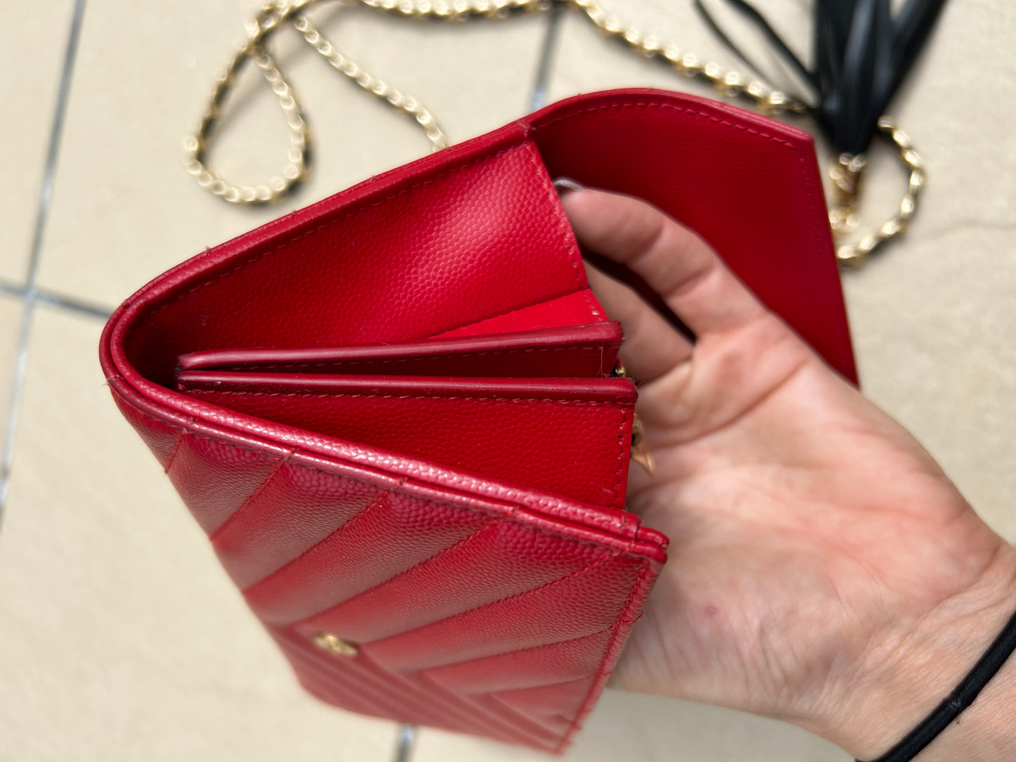 FRIDAY DEALš„ YSL Caviar Cassandra Wallet *Extra 50% Off for Subscribers*