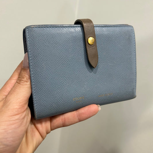 #110 Celine Blue Wallet