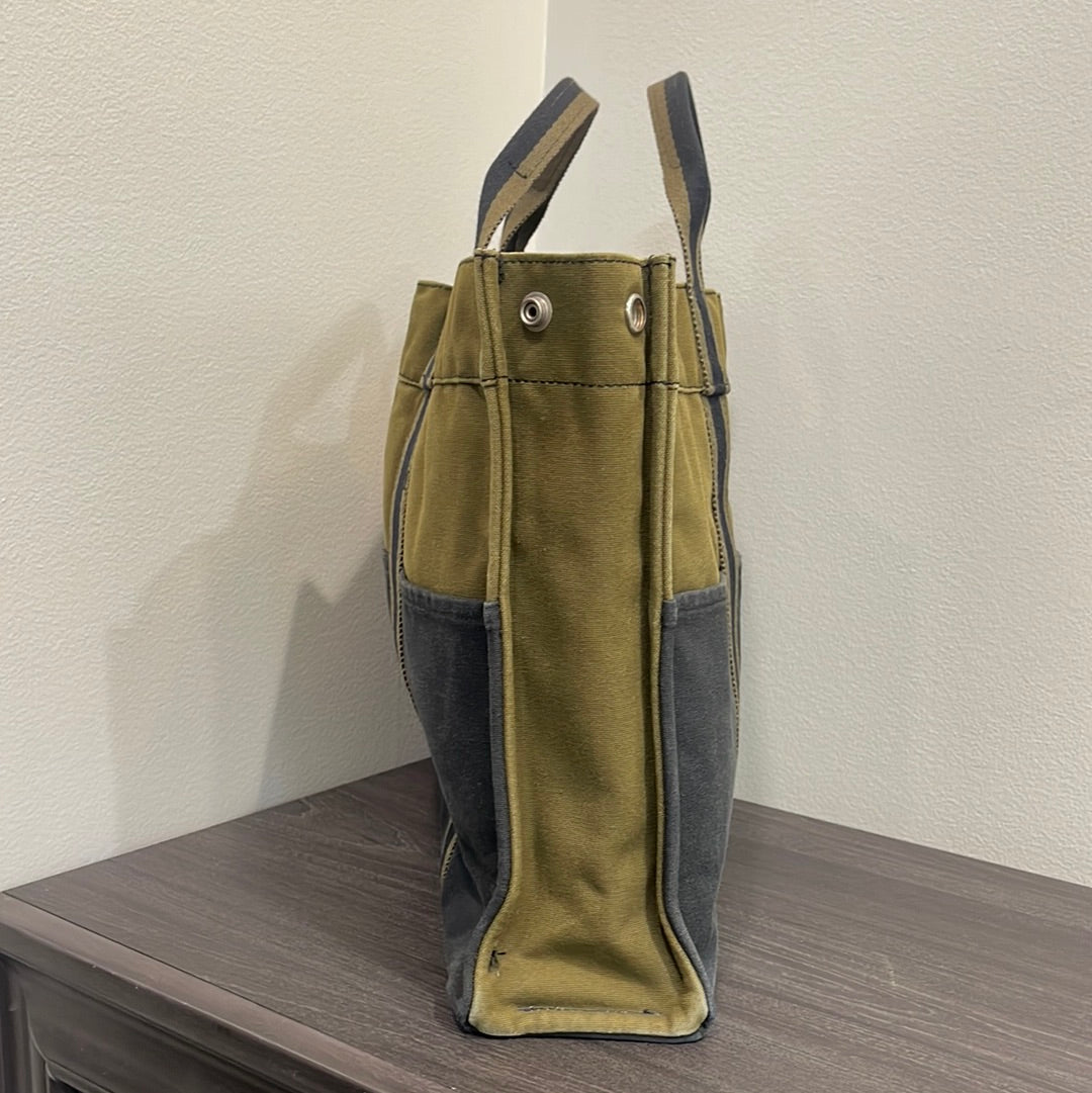 SOLD! Hermès Toile Fourre-Tout PM Tote
