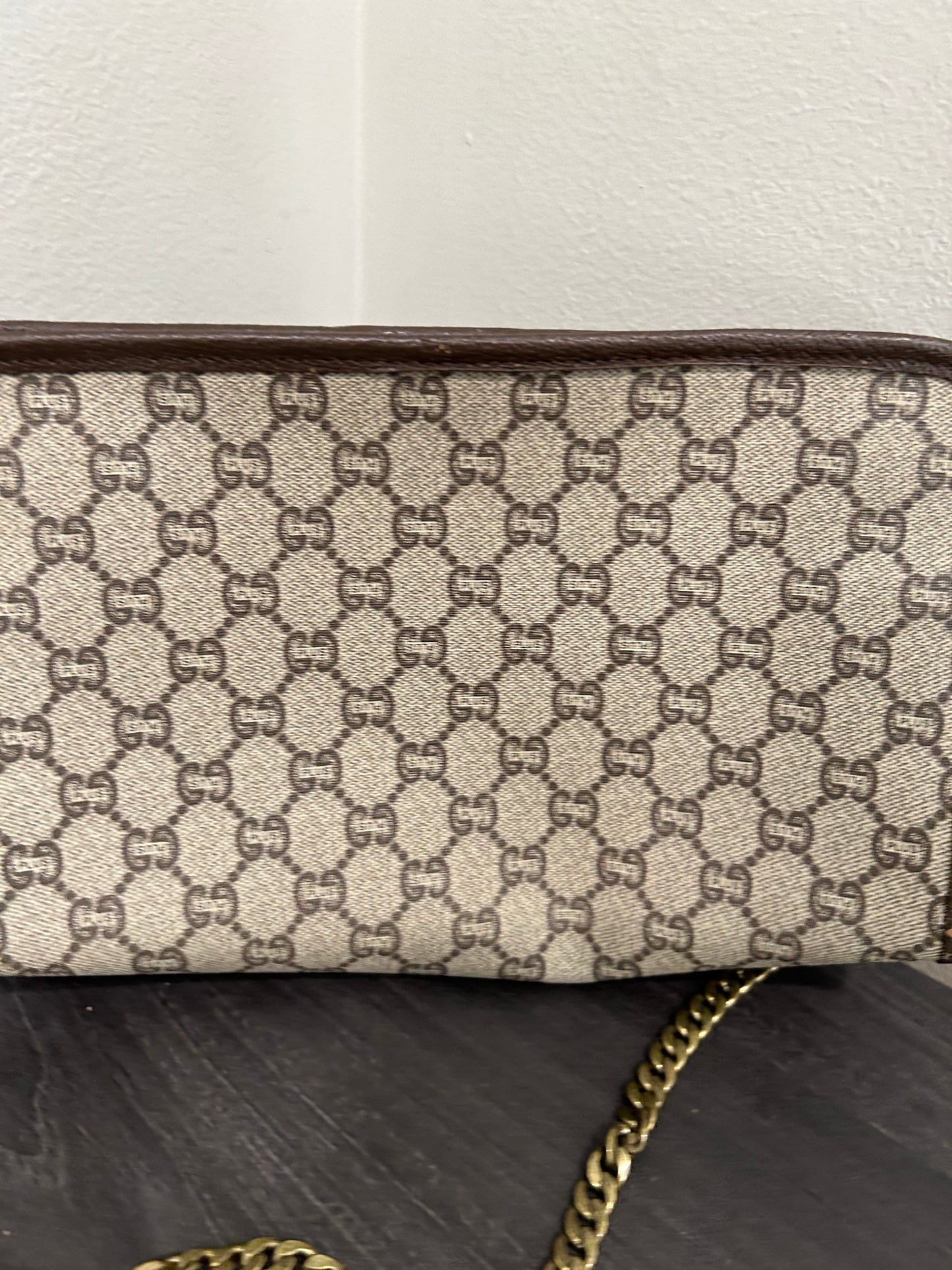 SOLD! Gucci Pouch on Chain