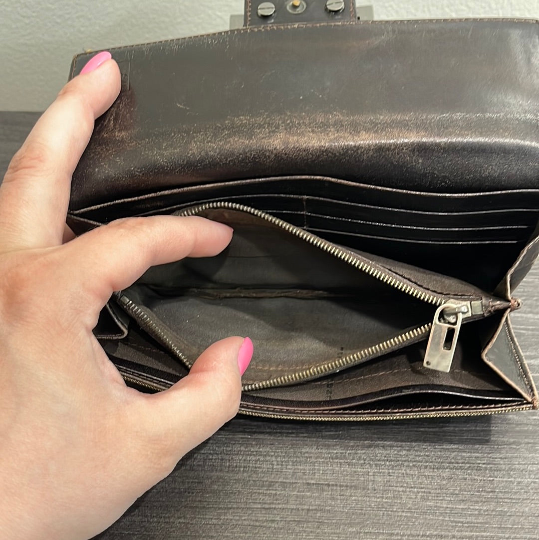 SOLD! Fendi Zucca Wallet